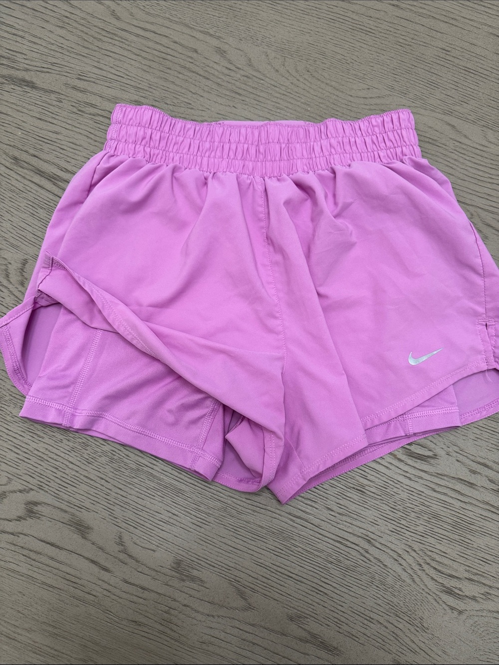 Nike Women's lilac Running Shorts with Liner